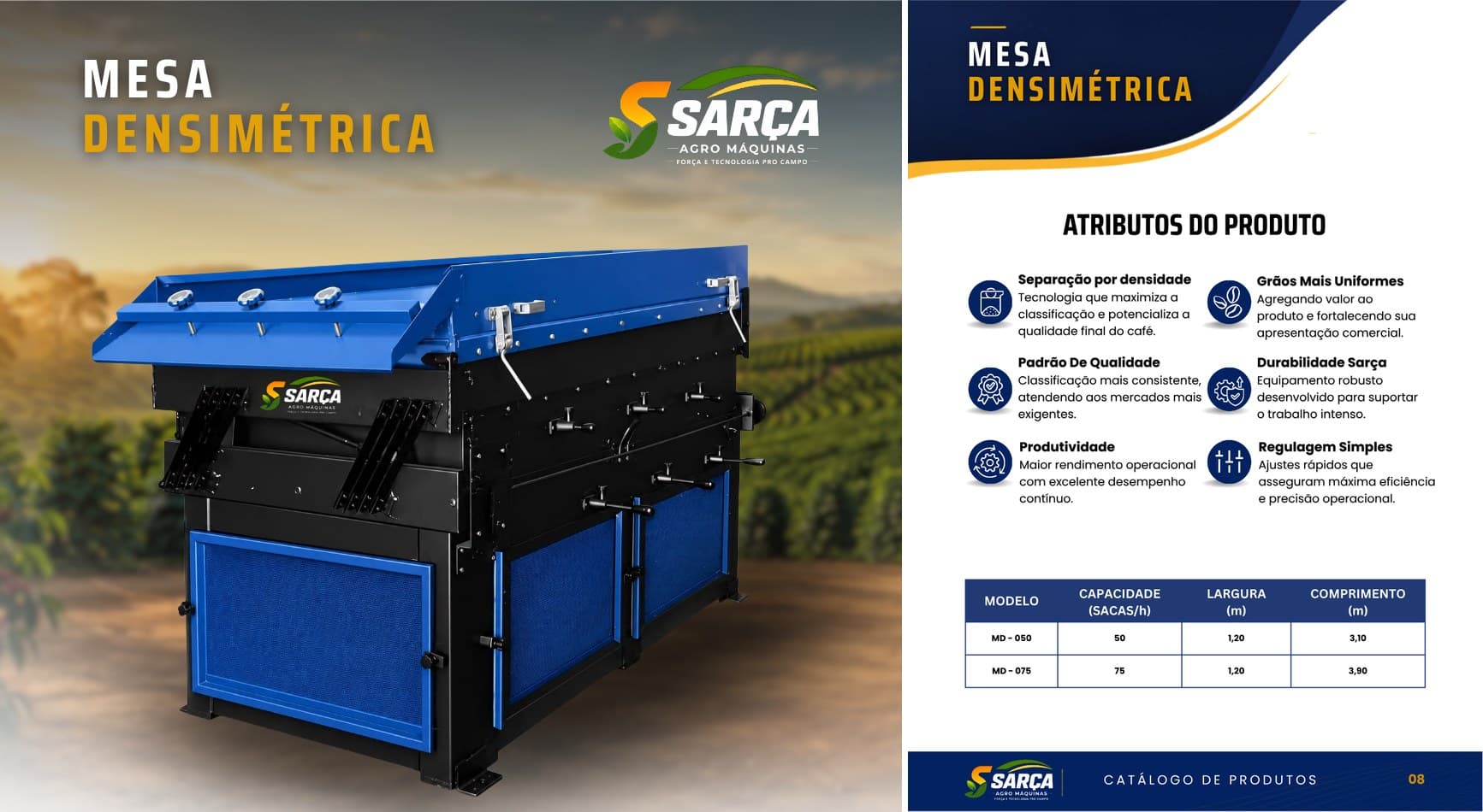 Mesa Densimétrica