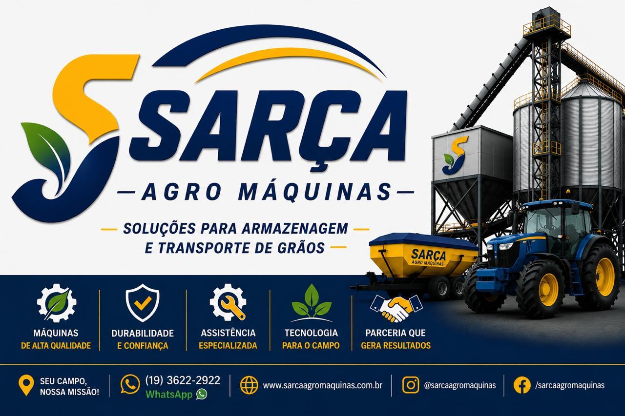 Sarça Agro Máquinas — Força e Tecnologia para o Campo